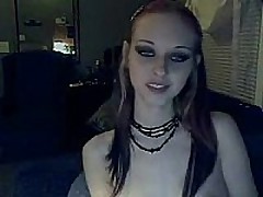 Goth girl Liz Dissolute does a private session just for you!