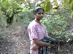 indian teenage playgirl fucking very hardly with in forest